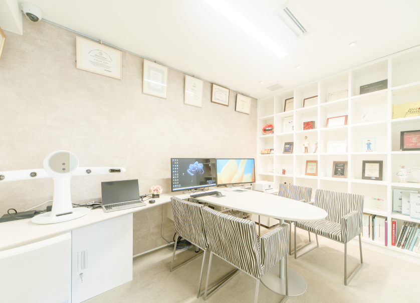 カウンセリングをする相談室