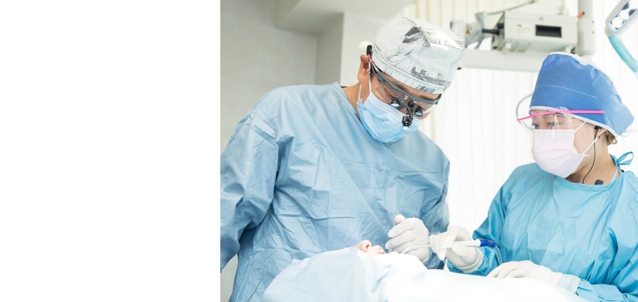 クリーンなインプラント専用オペ室