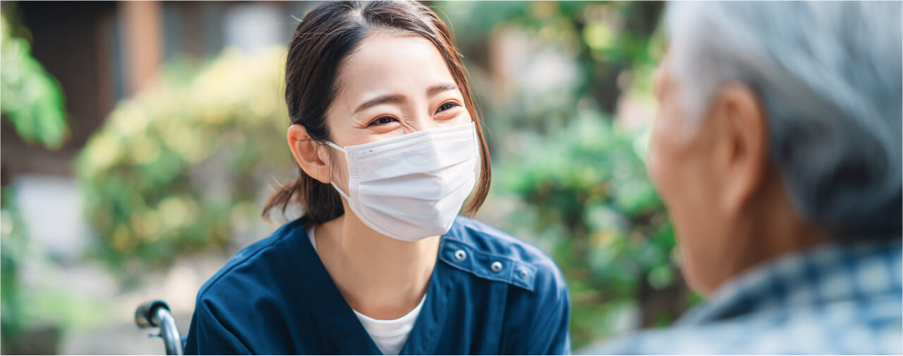 患者によりそう訪問診療スタッフ