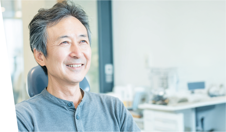 カウンセリングをうける男性