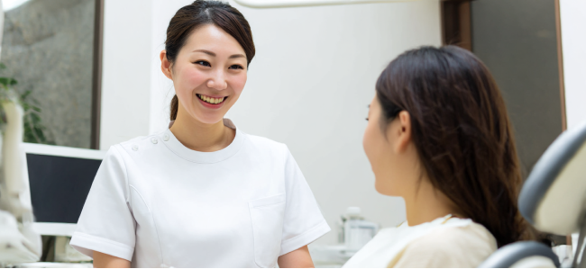 歯周病治療の様子