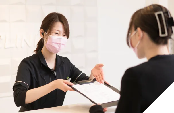 たかた歯科医院の受付